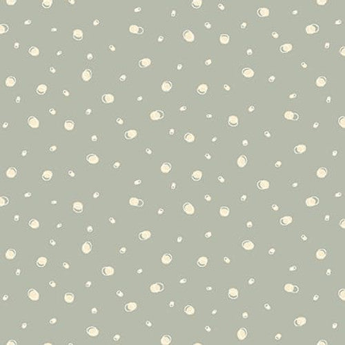 Henry Glass Fabric 3217-17 LT BLUE, from Down Tinsel Lane Collection by Anni Downs