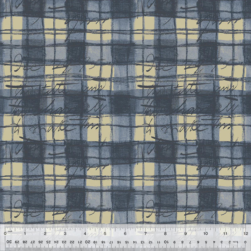 Sketchbook #21, PICNIC, 54550D-12 MOONLIGHT Quilting Fabric from Marcia Derse for Windham