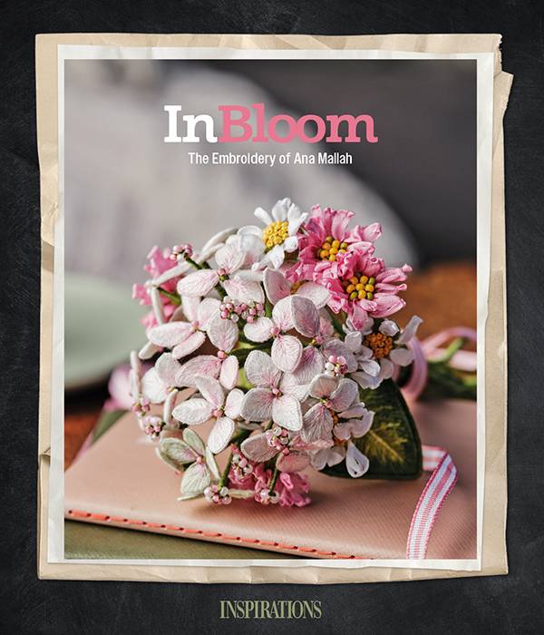 Embroidery Book IN BLOOM by Ana Mallah from INSPIRATIONS STUDIOS, Australia