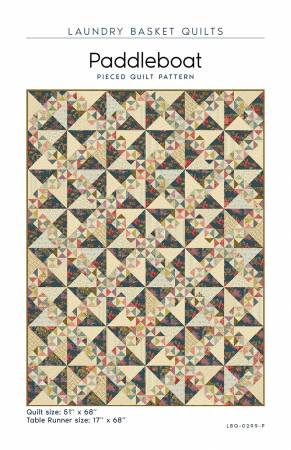 Paddleboat Pattern by Edyta Sitar from Laundry Basket Quilts, LBQ-0299-P