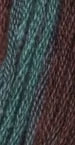 The Gentle Art's Sampler Threads Hand Dyed Embroidery Floss, 100% cotton, VERDIGRIS 0970, 5 yds