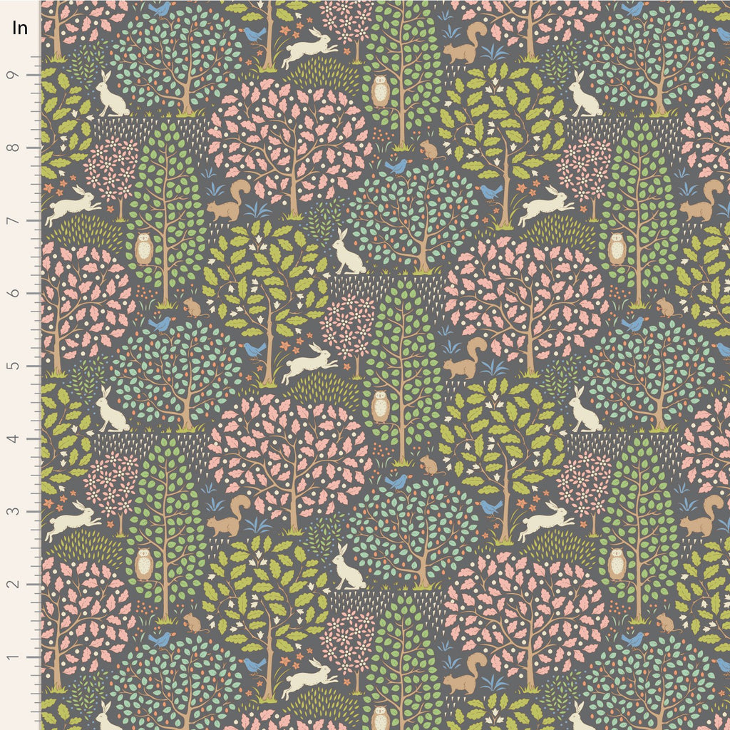Fabric SANCTUARY GREYGREEN by TILDA, TIL100577