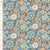 Fabric WALLFLOWER, WALLFLOWER BLUE by TILDA, TIL100607