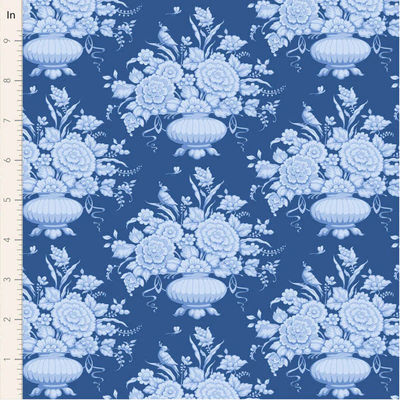 SOMETHING BLUE Collection by TILDA, Fabric AFINA DENIM, TIL100672