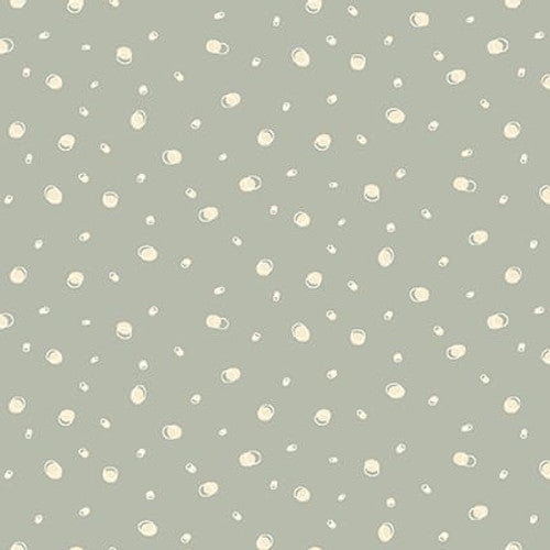 Henry Glass Fabric 3217-17 LT BLUE, from Down Tinsel Lane Collection by Anni Downs