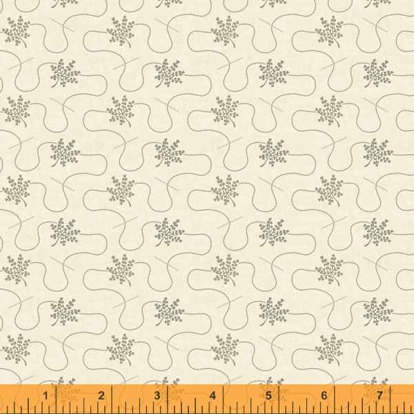 Quilting Fabric DILLYDALLY from Traveler Collection by Jeanne Horton. 52914-3 Moonstone