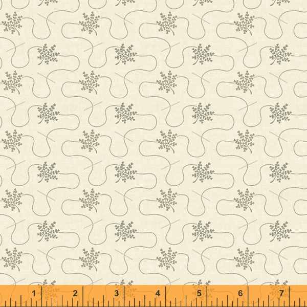 Quilting Fabric DILLYDALLY from Traveler Collection by Jeanne Horton. 52914-3 Moonstone