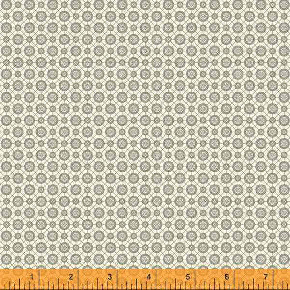 Quilting Fabric ROUNDABOUT from Traveler Collection by Jeanne Horton. 52915-3 Moonstone