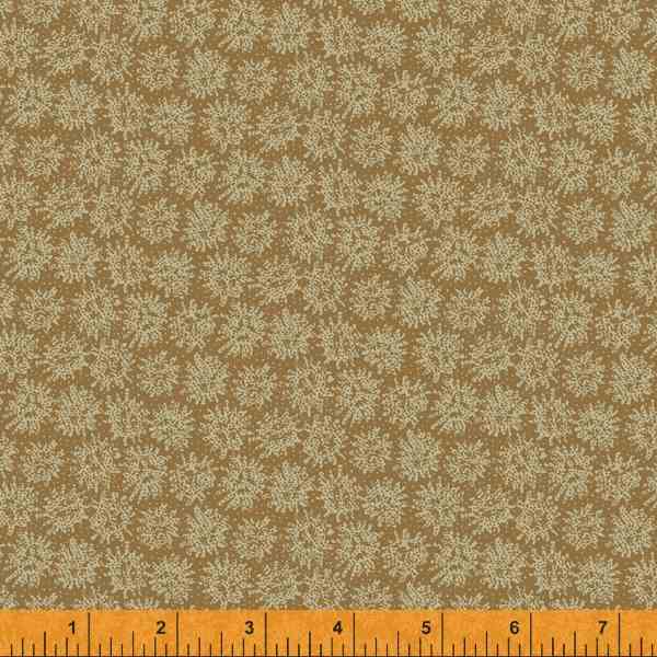 Quilting Fabric BURST from Traveler Collection by Jeanne Horton. 52916-1 Caramel