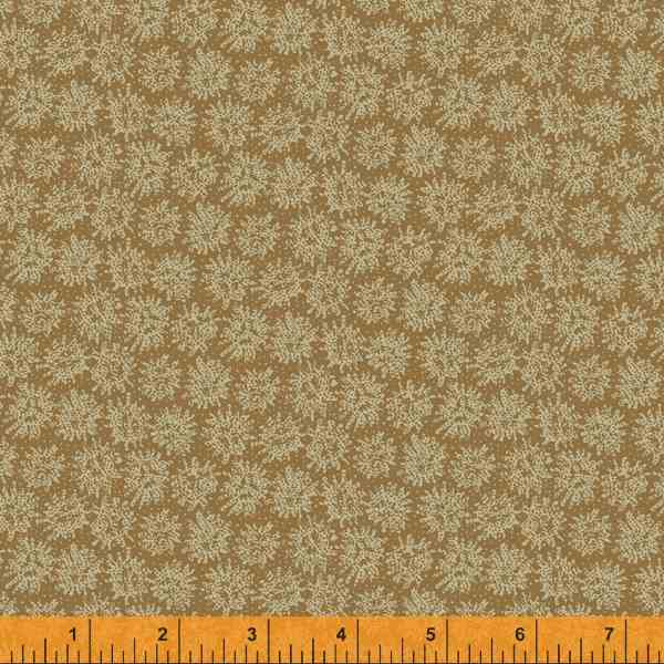 Quilting Fabric BURST from Traveler Collection by Jeanne Horton. 52916-1 Caramel