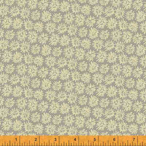 Quilting Fabric BURST from Traveler Collection by Jeanne Horton. 52916-2 Heathered Gray