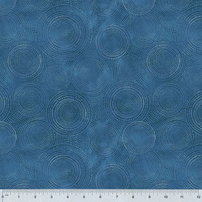 Cotton Fabric RADIANCE Basics, BLUE JEANS From Windham Fabrics, 53727-27