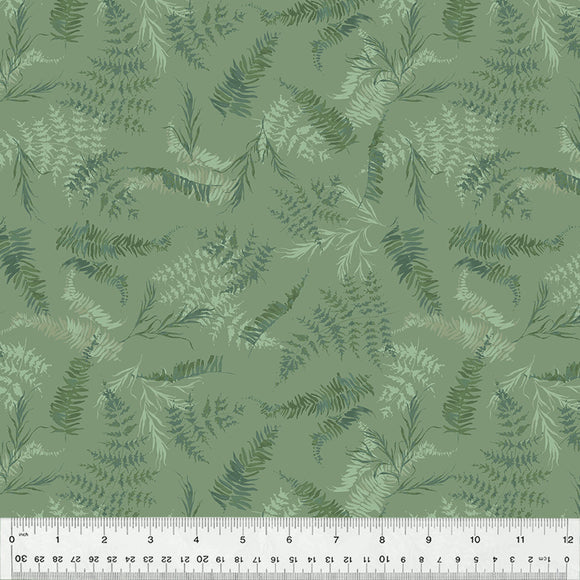 Cotton Fabric, FERN HEDGE, 53786D-7, Perennial Collection by Kelly Ventura for Windham Fabrics