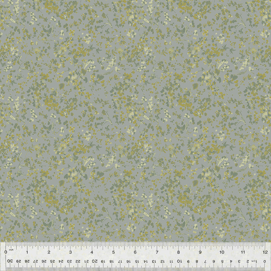 Cotton Fabric, WILDFLOWER, SUCCULENT, 53808-11, FLORET Collection by Kelly Ventura for Windham Fabrics