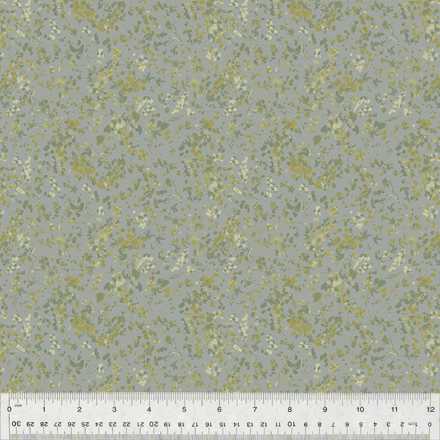 Cotton Fabric, WILDFLOWER, SUCCULENT, 53808-11, FLORET Collection by Kelly Ventura for Windham Fabrics