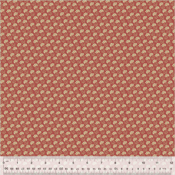Petite Jeanne Collection, MICK DAPPLED LIGHT RED Quilting Fabric from L'Atelier Perdu for Windham Fabrics, 53944-6