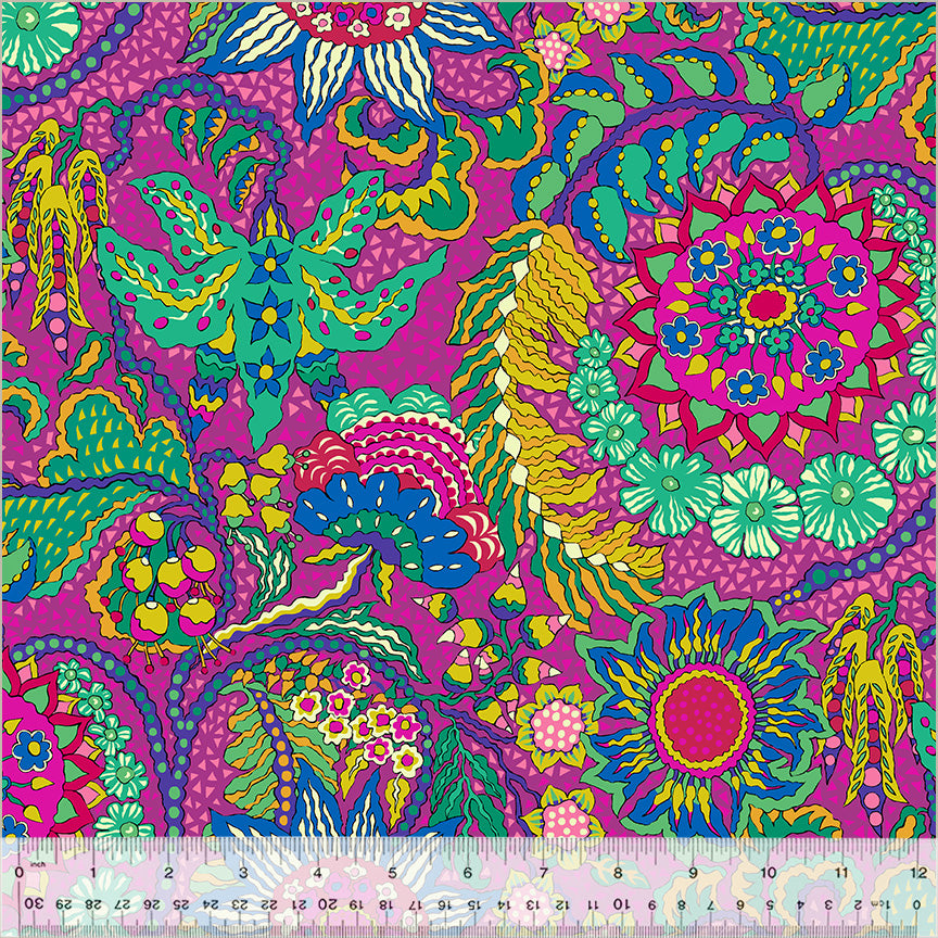 Fabric BOTANICA PITAYA from BOTANICA Collection, Windham Fabrics, 54013-1
