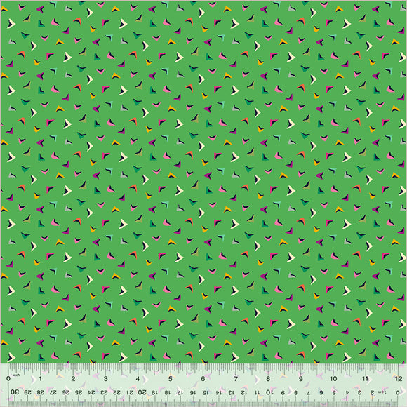 Cotton Fabric FLUTTER GRASS from BOTANICA Collection, Windham Fabrics, 54019-13