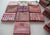 Cotton Fabric, 10 Fat Quarter Bundle, PALETTE PINK Collection by Tim Holtz for Free Spirit Fabrics