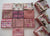 Cotton Fabric, 10 Fat Quarter Bundle, PALETTE PINK Collection by Tim Holtz for Free Spirit Fabrics