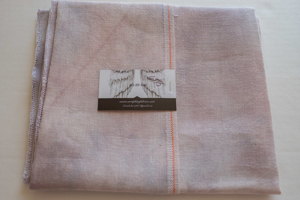 Seraphim Hand-Dyed Embroidery Cashel Linen EWE'S EAR for Cross Stitch and Embroidery, 28 count, 18"x26" Piece