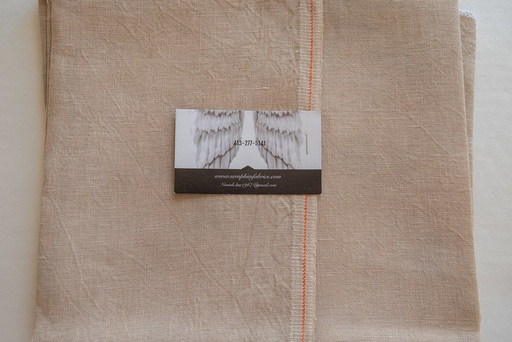 Seraphim Hand-Dyed Embroidery Edinburgh Linen TOBIAS for Cross Stitch and Embroidery, 36 count, 18"x26" Piece