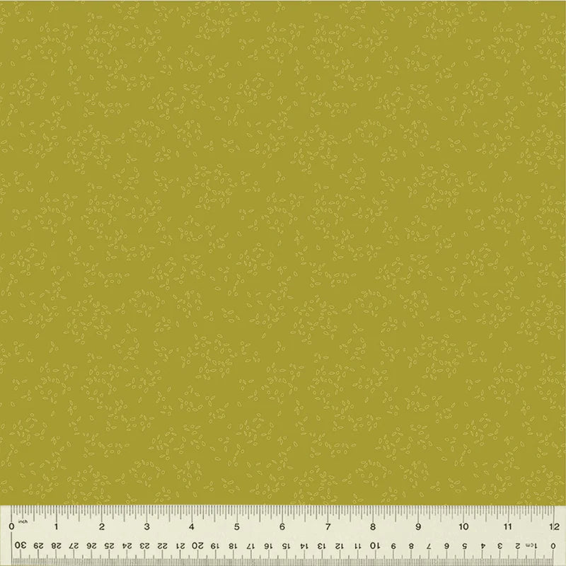 Cotton Fabric Nature Study 2.0 Petal, MOSS, From Windham Fabrics, 54687-21