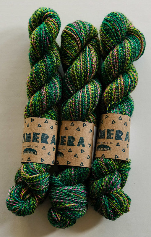 RIVERKNITS Yarn CHIMERA, RAINFOREST 4-PLY, British Bluefaced Leicester Wool