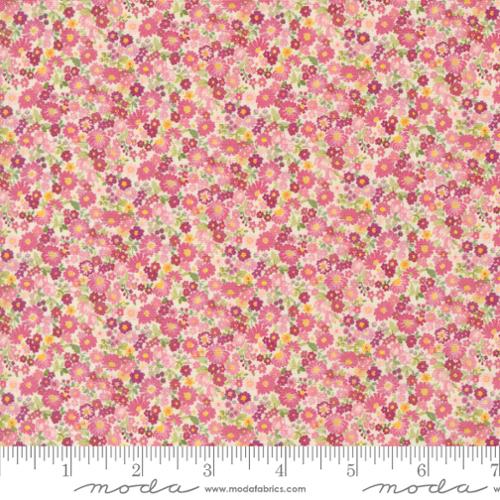 Cotton Fabric CHELSEA GARDEN Cameo 33746 14 by Moda Fabrics