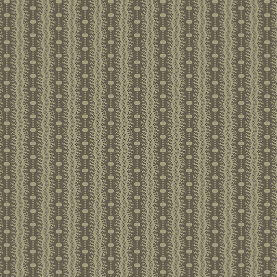 Fabric TRELLIS Color BLACK TEA from English Garden Collection by Edyta Sitar for Andover, A-800-N