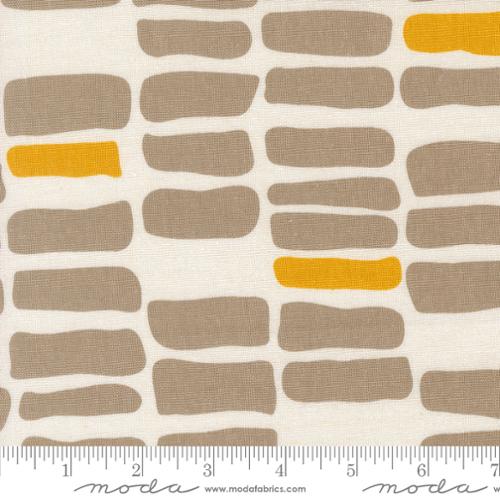 Fabric Urban Whisper Mochi Linen WHITE by Zen Chic for Moda 11653 31L