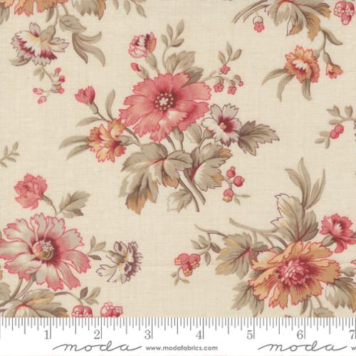 Cotton Fabric, Joie De Vivre PEARL 13981 11 by French General for Moda Fabrics