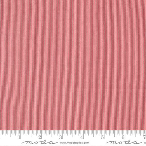 Cotton Fabric, Joie De Vivre ROUGE 13988 11 by French General for Moda Fabrics