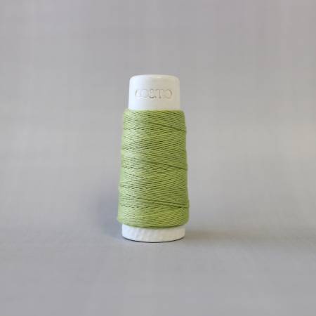 Cosmo Hidamari Sashiko Solid Thread 30 Meters Green Tea # 88-015