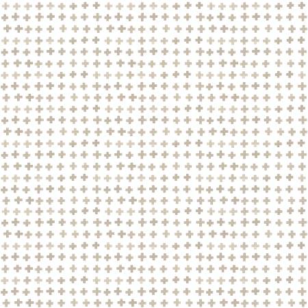Fabric BLUE ESCAPE COASTAL PLUS SIGN OFF WHITE from Riley Blake Designs, C14515 OFF WHITE