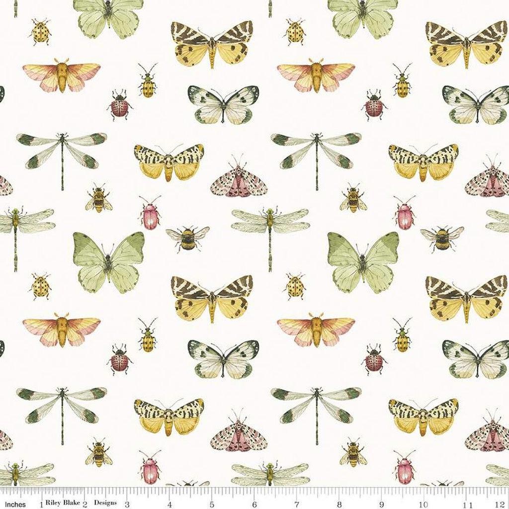 Fabric FLUTTER CLOUD from LOVE ME MORE Collection from Riley Blake Designs, CD15632-CLOUD