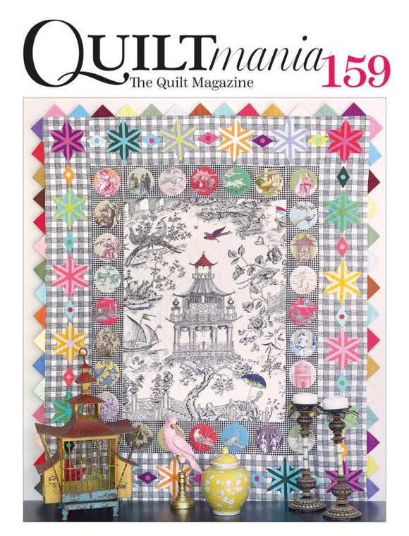 Quiltmania Magazine 159 , Now QUARTERLY: January-February-March 2024
