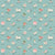 Fabric FAVORITE THINGS BLUE by Elea Lutz from the My Favorite Things Collection for Poppie Cotton, # FT23702