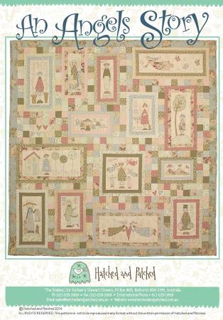 Pattern AN ANGELS STORY QUILT from Hatched and Patched # HAPA401