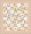 Henry Glass Fabric SEEDLING 3321-66 GREEN, from Simply Be Collection by Anni Downs