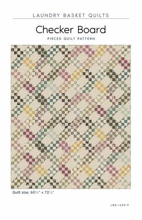 Quilt Pattern CHECKERBOARD by Edyta Sitar from Laundry Basket Quilts, LBQ-1439-P