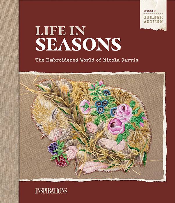 Book LIFE IN SEASONS - The Embroidered World of Nicola Jarvis, Volume I WINTER/SPRING by Inspirations Studios, Australia (Copy)