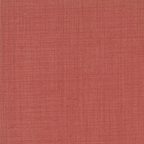 Cotton Fabric, FRENCH GENERAL SOLIDS FADED RED 13529 19 by French General for Moda Fabrics