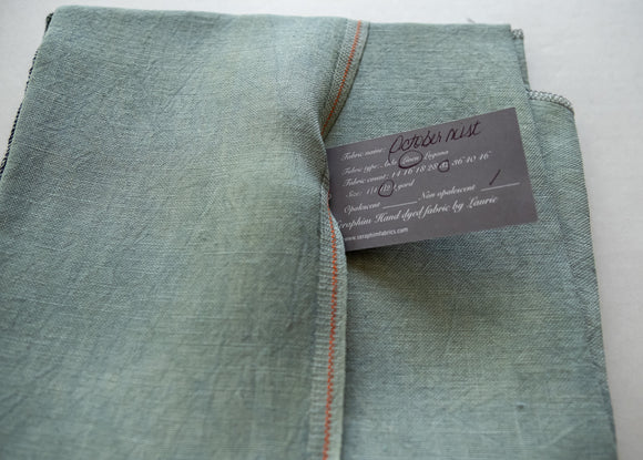 Seraphim Hand-Dyed Embroidery Linen OCTOBER RUST for Cross Stitch and Embroidery Belfast 32 count, 18