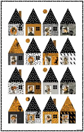 Quilt Pattern CABIN CHILLS by Janet Wecker-Frisch by Joy Studio, # P149-CABINCHILLS