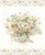 Fabric FLOWER BOUQUET PANEL from LOVE ME MORE Collection from Riley Blake Designs, PD15637-PANEL
