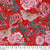 Fabric BLOSSOM MOTH RED from NOCTURNAL CREATURES Collection by Maria Matos PWMM002.RED