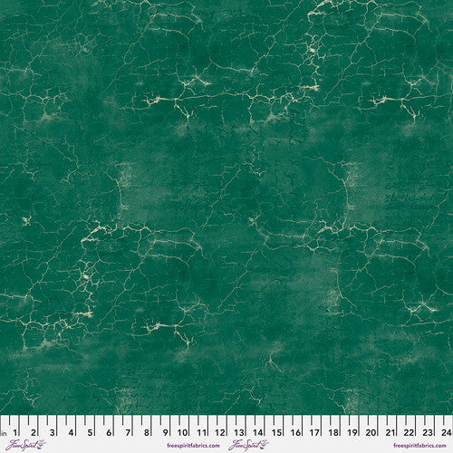 Fabric AVENTURINE, PWTH128.AVENTURINE, from Cracked Shadow Collection Designed by Tim Holtz for Free Spirit.