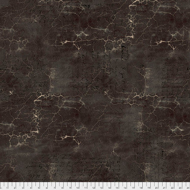 Fabric BLACK, PWTH128.BLACK, from Cracked Shadow Collection Designed by Tim Holtz for Free Spirit.