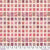 Fabric PINK - STAMPS, PWTH211.PINK, from Palette Pink Collection Designed by Tim Holtz